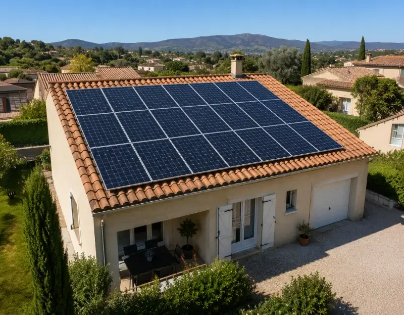 Prime à l'autoconsommation panneaux solaires Laparrouquial — aide financière de l'État